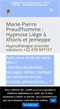 Mobile Screenshot of hypnose-liege.com
